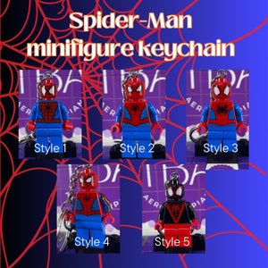 Spider-Man Minifigur Schlüsselanhänger