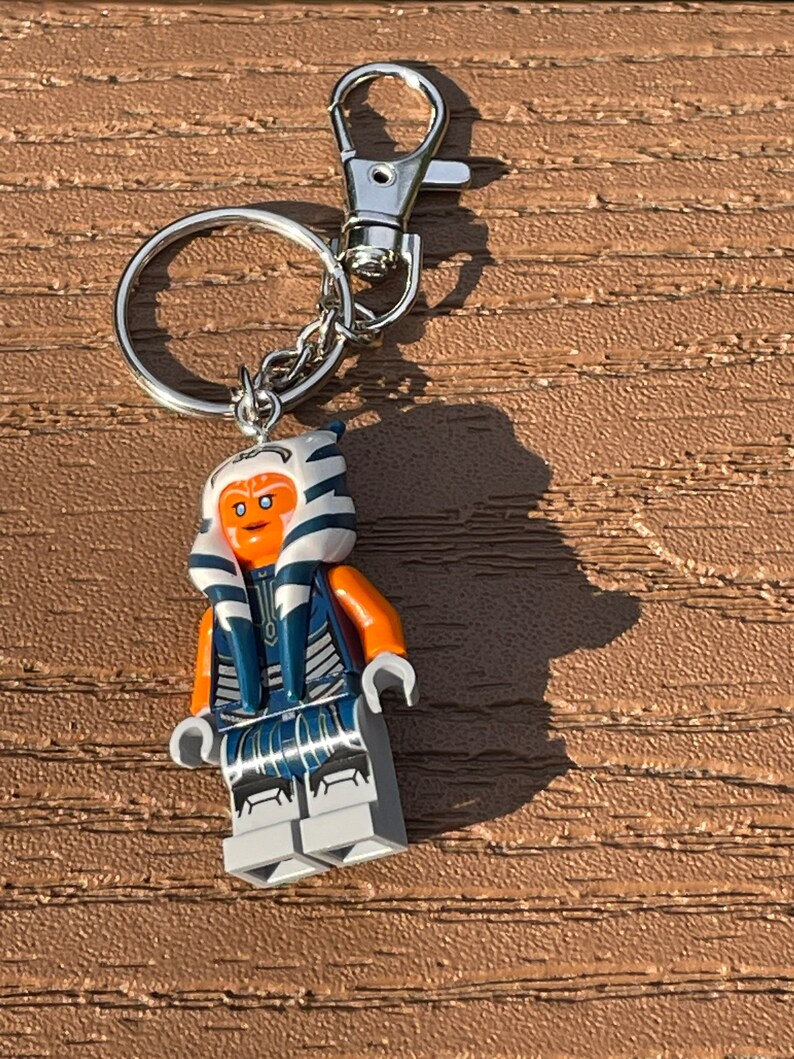 Ahsoka Tano adult Minifigure Keychains Etsy