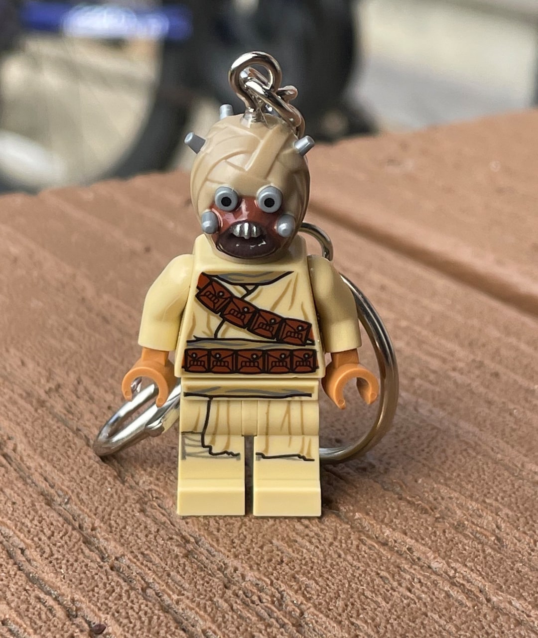 Tusken Raider Minifigure Keychain - Etsy