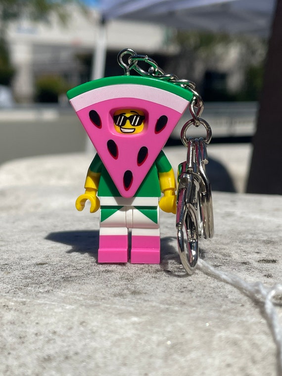Keychains For Couples LEGO Minifigure KEYCHAIN Lucy Wyldstyle