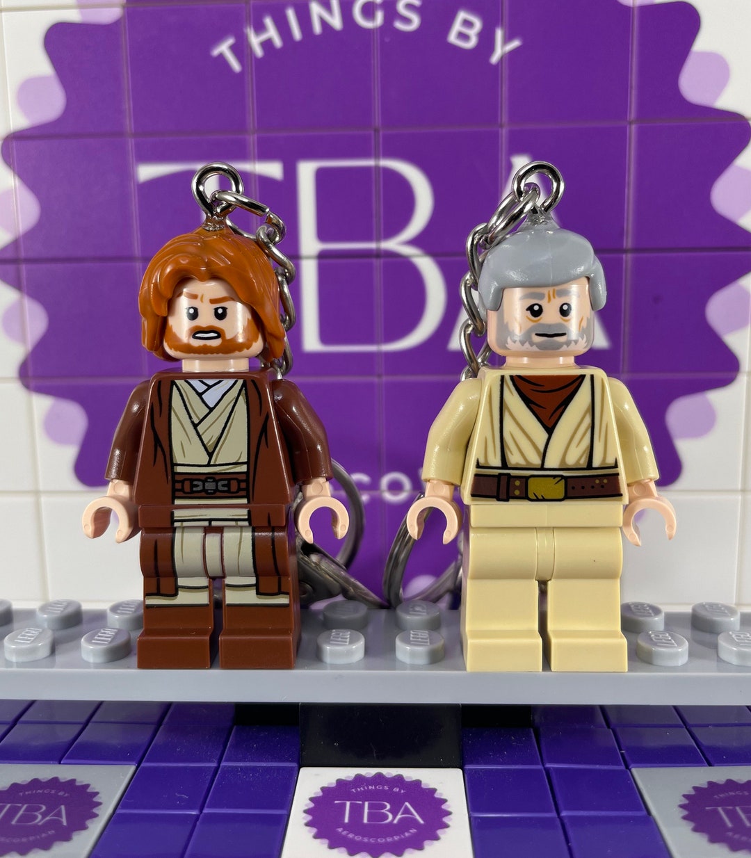 Obi wan kenobi lego keychain hot sale
