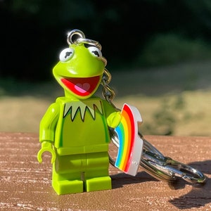 Kermit the Frog LEGO® Minifigure Keychain