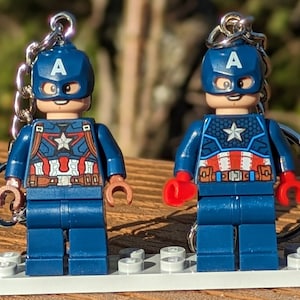 LEGO Captain America Minifigure