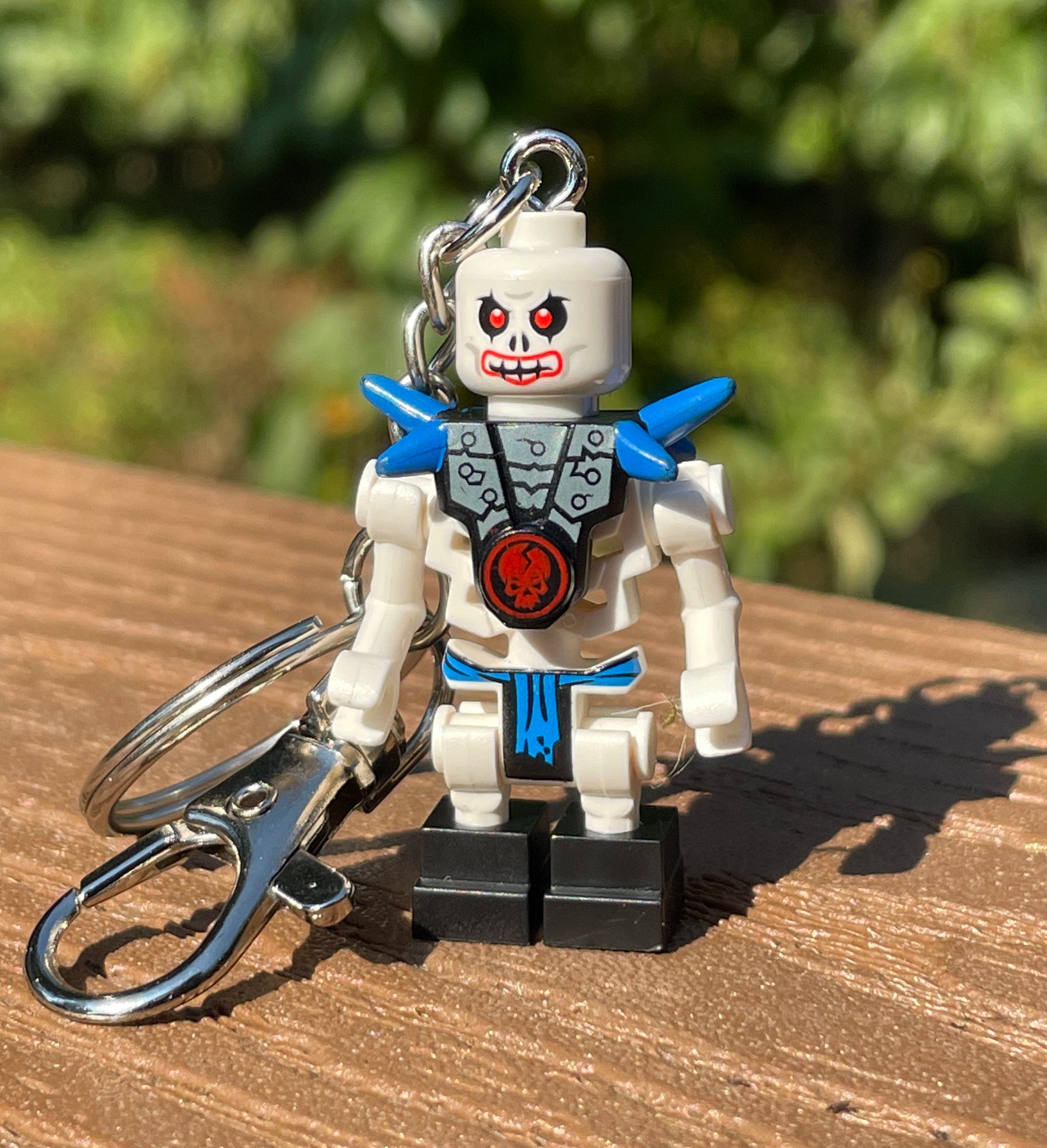 Krazi With Armor Minifigure Keychain - Etsy
