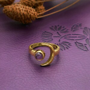 Edelsteinring für Damen – Statement-Ring für den Alltag