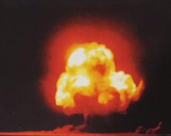 Mushroom Cloud Photograph
