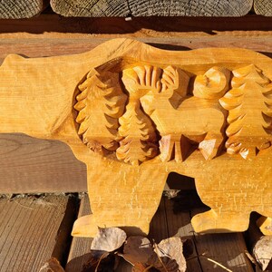 Grizzly Bear – Copripiumino Matrimoniale 3D Con Animali Selvatici – Morbida Microfibra, 220×240 Cm – Set Da 3 Pezzi (2 Federe Incluse)