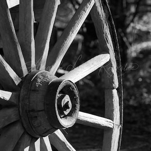 Wagon Wheel Custom Canvas or Print