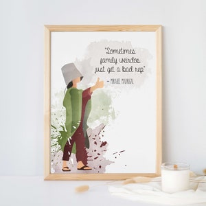 Encanto, Bruno, Sometimes Weirdos get a Bad Rep, Watercolour Art Printable