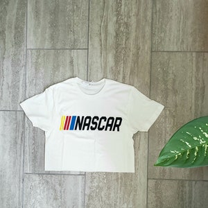 NASCAR race shirt cropped top