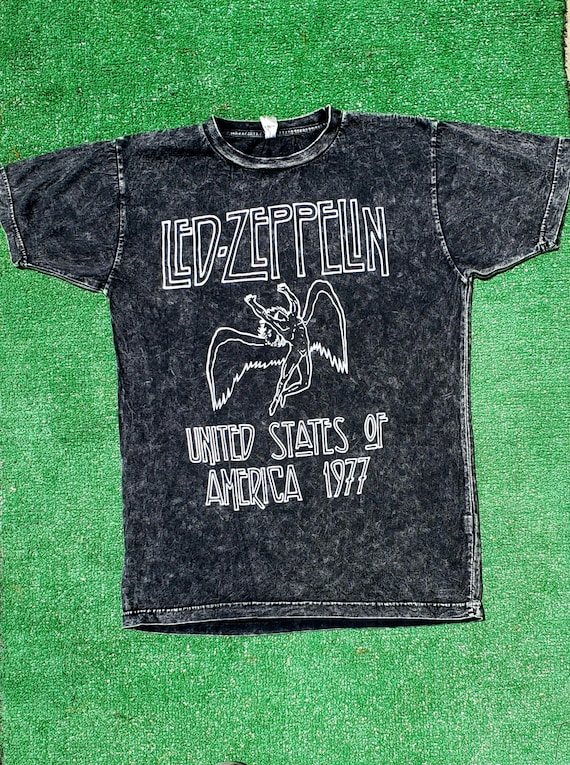 Led Zeppelin 1977 Tour Shirt Vintage | Etsy