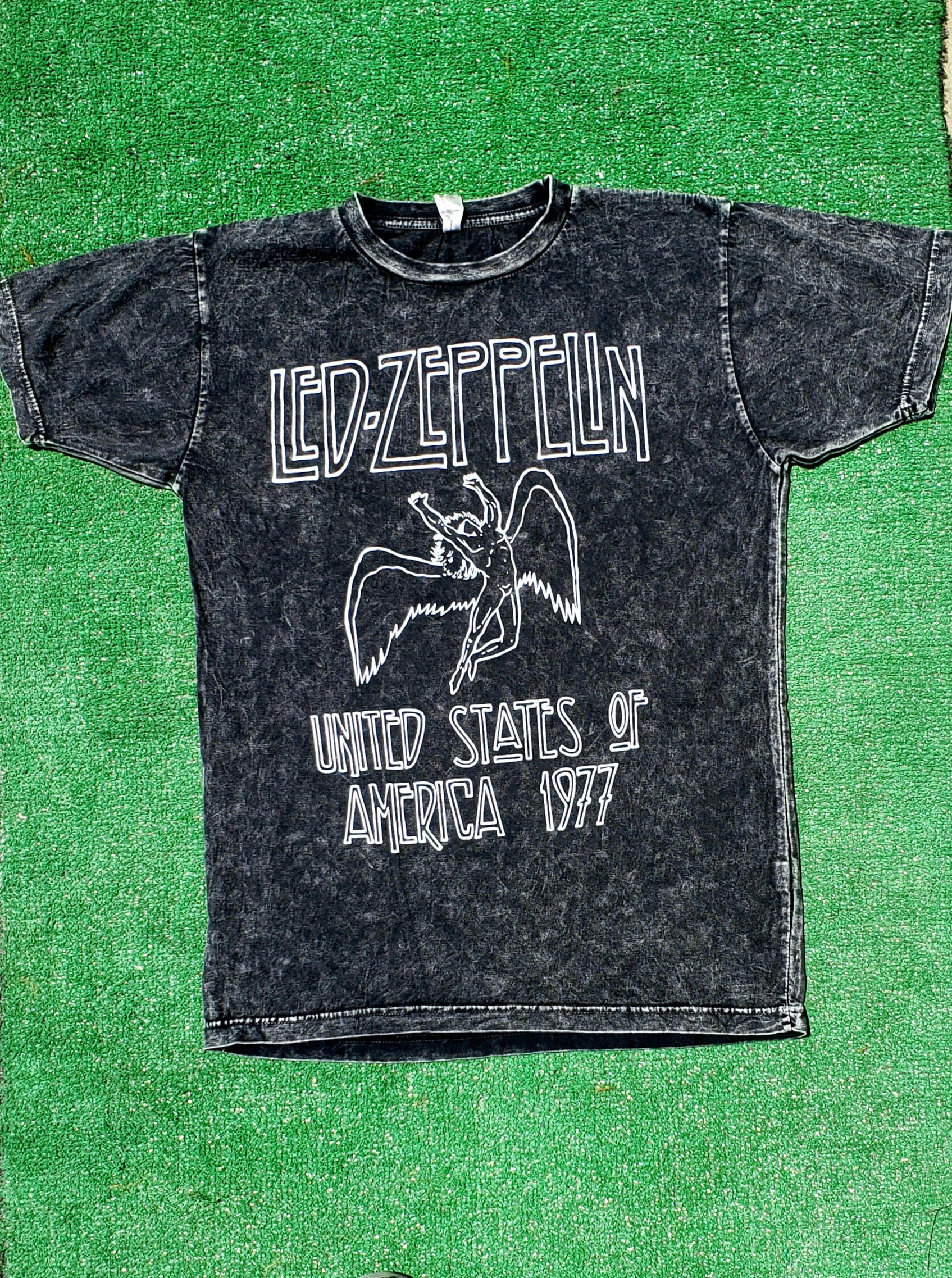 Led Zeppelin 1977 Tour Shirt Vintage Etsy