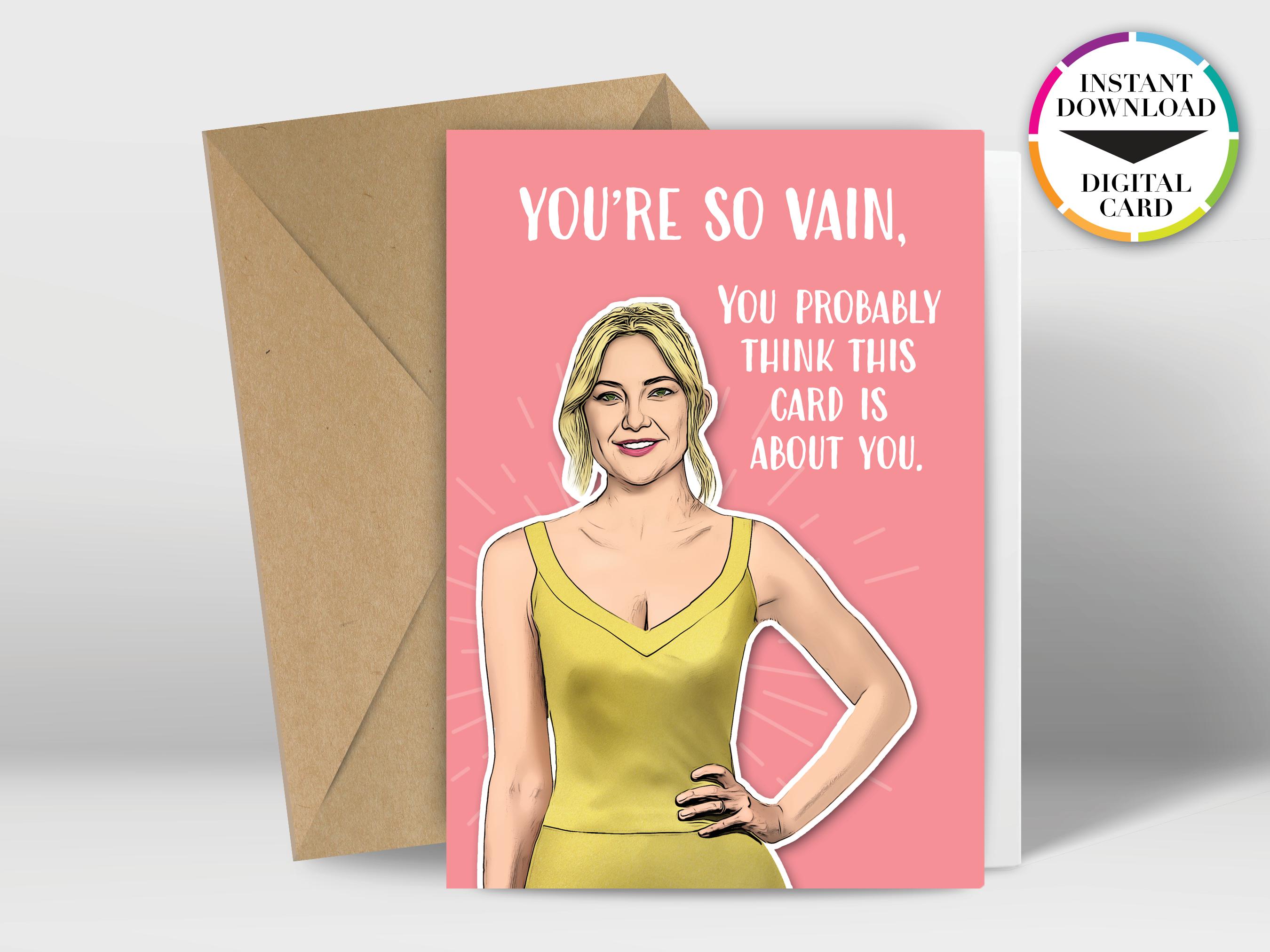 Instant Download Birthday Card | PDF Card | How to Lose a Guy in 10 Days | Easily Print from Home | Funny Cards