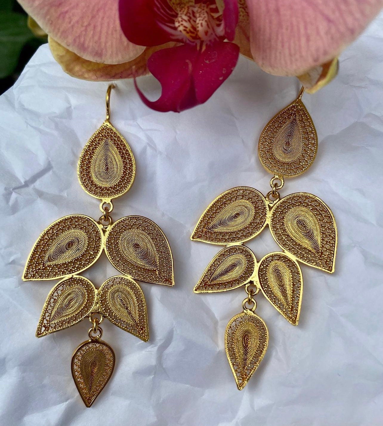 Fenna Earrings Plated