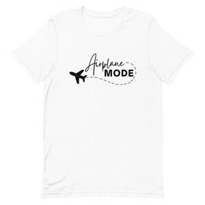 Travel Shirt, Vacation Shirt, Travel Lover, World Map Shirt, Airplane Mode Shirt, Wanderlust, Adventure Tee