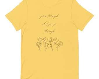 Wildflower Tshirt, Wild Flowers Shirt, Floral Tshirt, Flower Shirt, Gift for Women, Ladies Shirts, Best Friend Gift