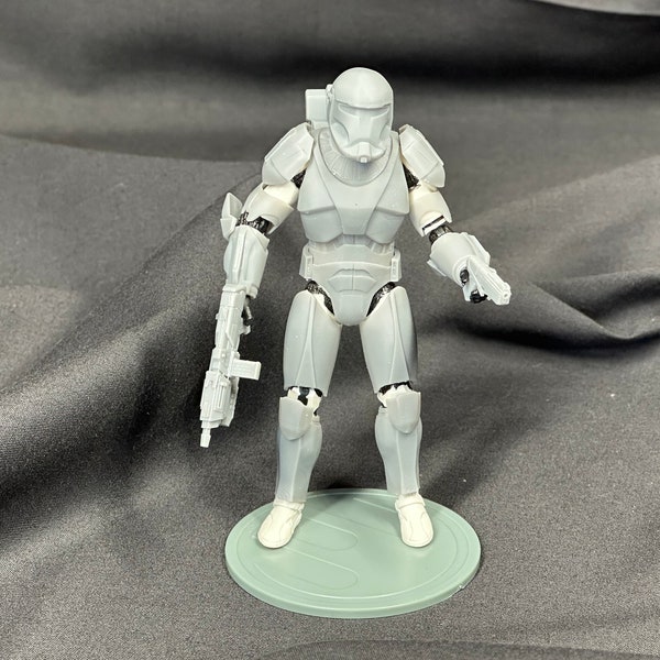 Clone Commando Weapons 1:18 Scale - 2-Pack - 3D Printed - Budget 3D Works