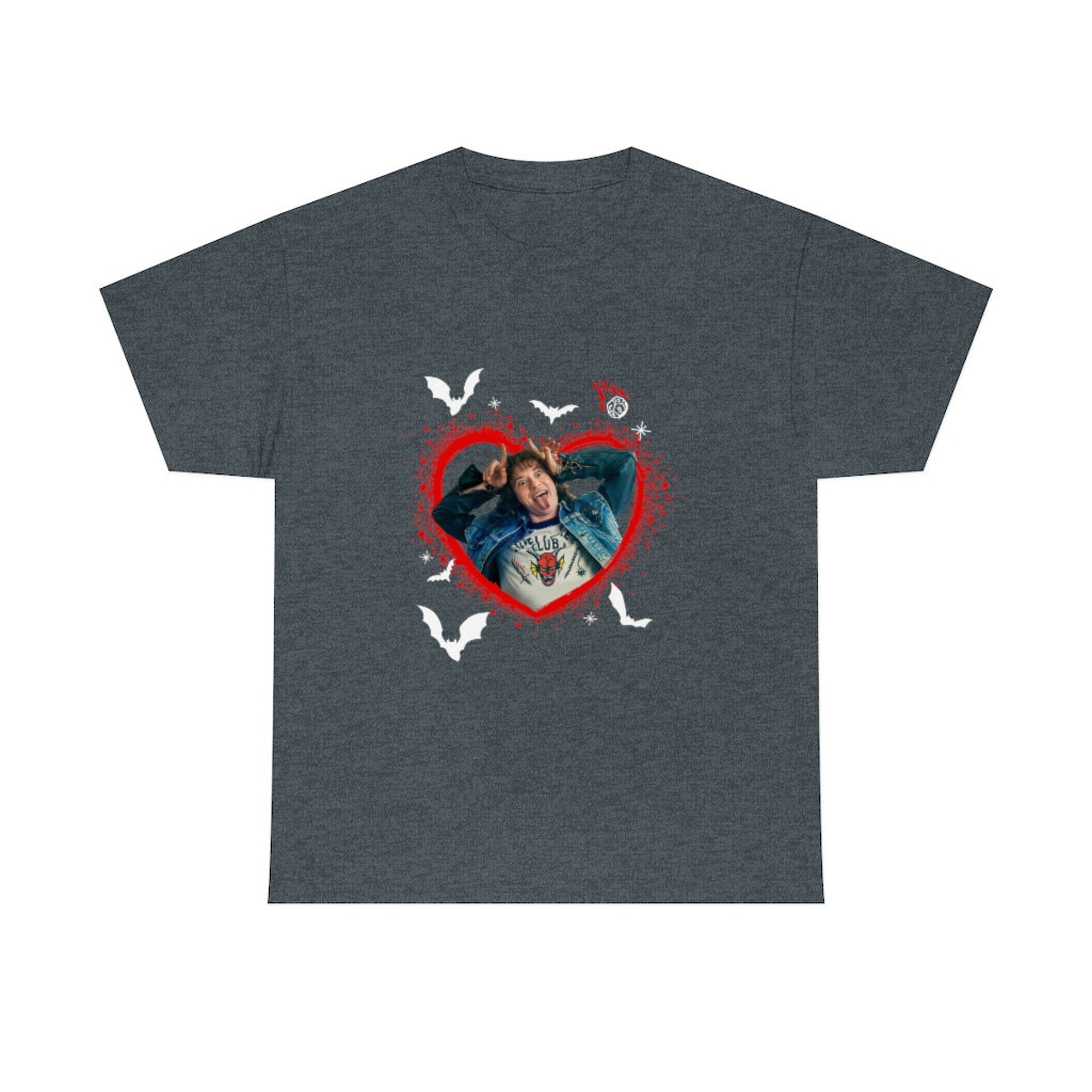 Discover Eddie Munson Red Heart Halloween shirt