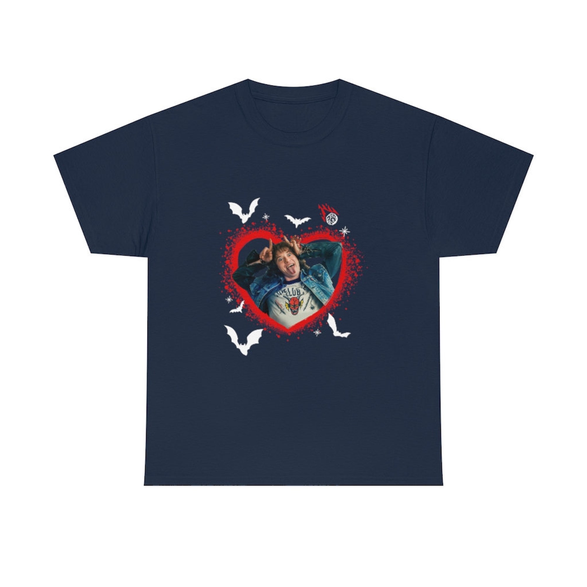 Discover Eddie Munson Red Heart Halloween shirt