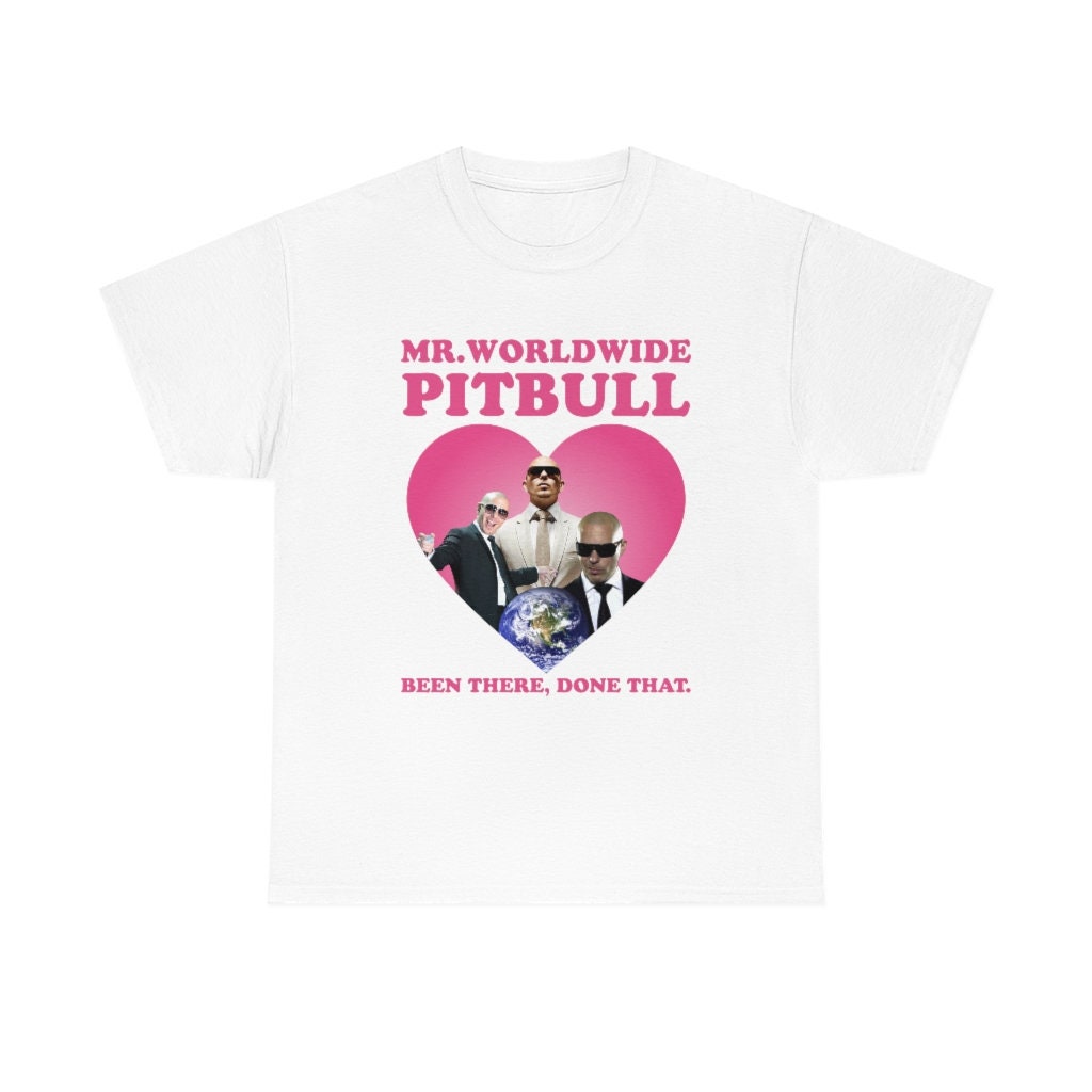 Discover Mr Worldwide Pitbull war da T-Shirt