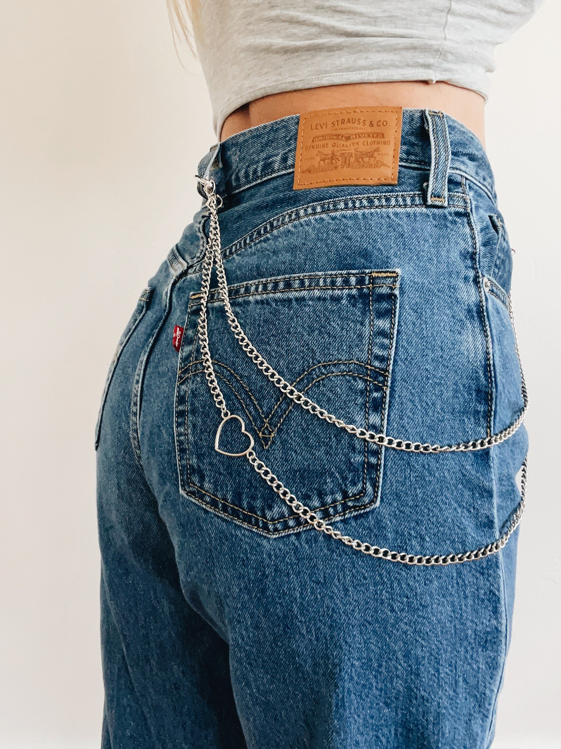 Jeans Chain Belt Outfits atelieryuwa.ciao.jp