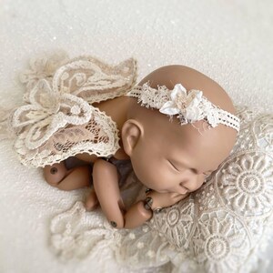 蝶の羽、ボヘミアンの羽 新生児用小道具、女の子の衣装、新生児の写真用小道具、ボヘミアンの衣装 画像 4