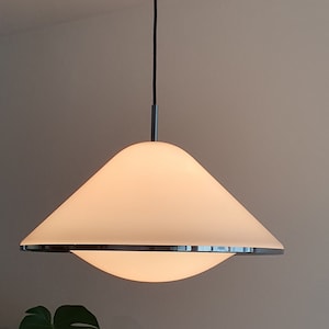 Guzzini Elpis Pendant Light / Meblo Guzzini / Space Age Ceiling Light / Mid Century Lamp / 70s
