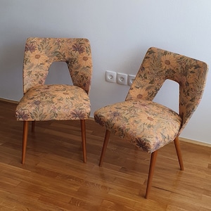 Set of 2 Vintage Lounge Chairs / Mid Century Easy Chairs / Shell Chair / Living room Furniture / Stol Kamnik Yugoslavia / Retro Home / '60s