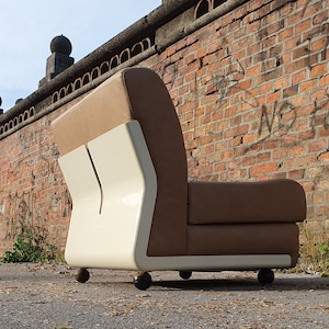 1of 4 Mid Century Amanta Easy Chairs / Vintage  Lounge Chair / Mario Bellini for C&B Italy '70s