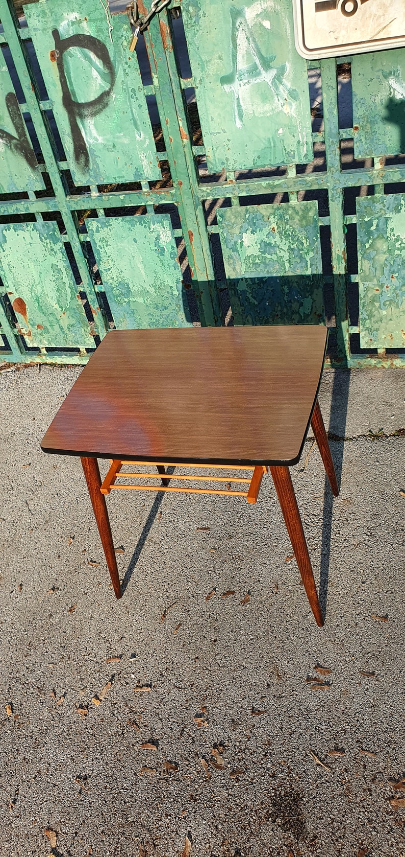 Retro Formica Coffee Table / Made in Yugoslavia / MCM Side - Etsy