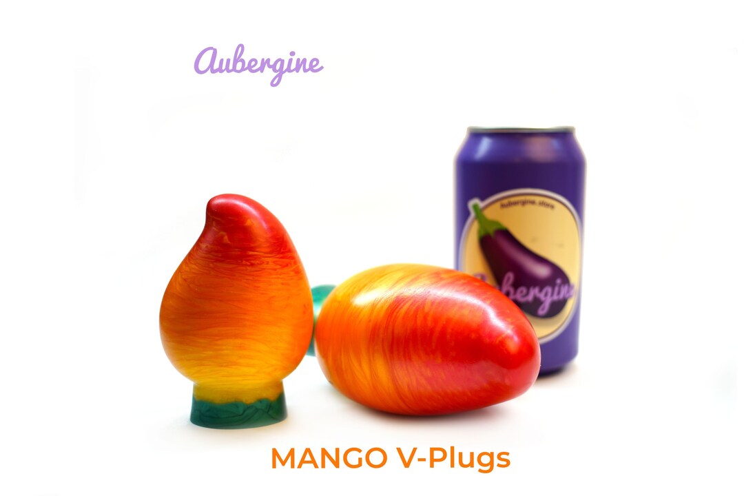 Mango Vplug Platinum Silicone Vaginal Plug Etsy