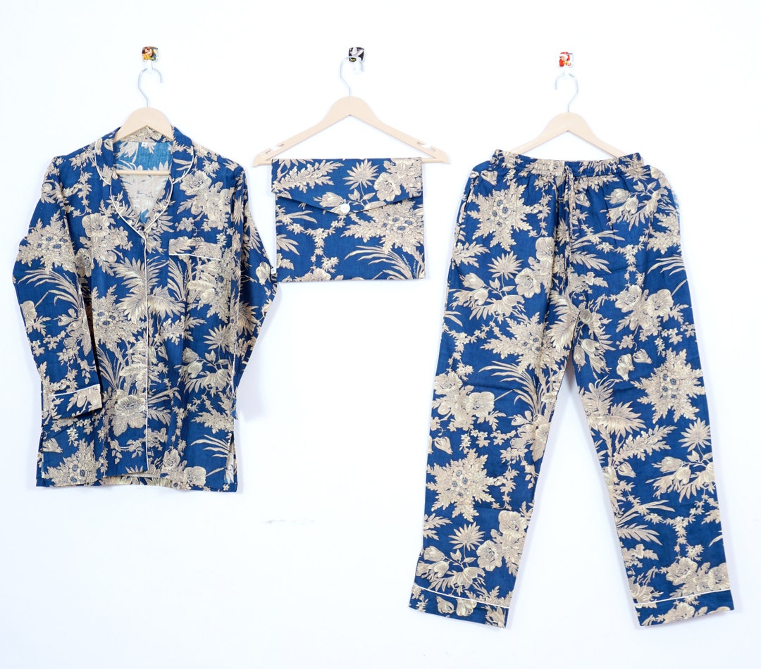 Soft Sleeps Cotton PJ Set for Ultimate Comfort Cotton Harmony Etsy