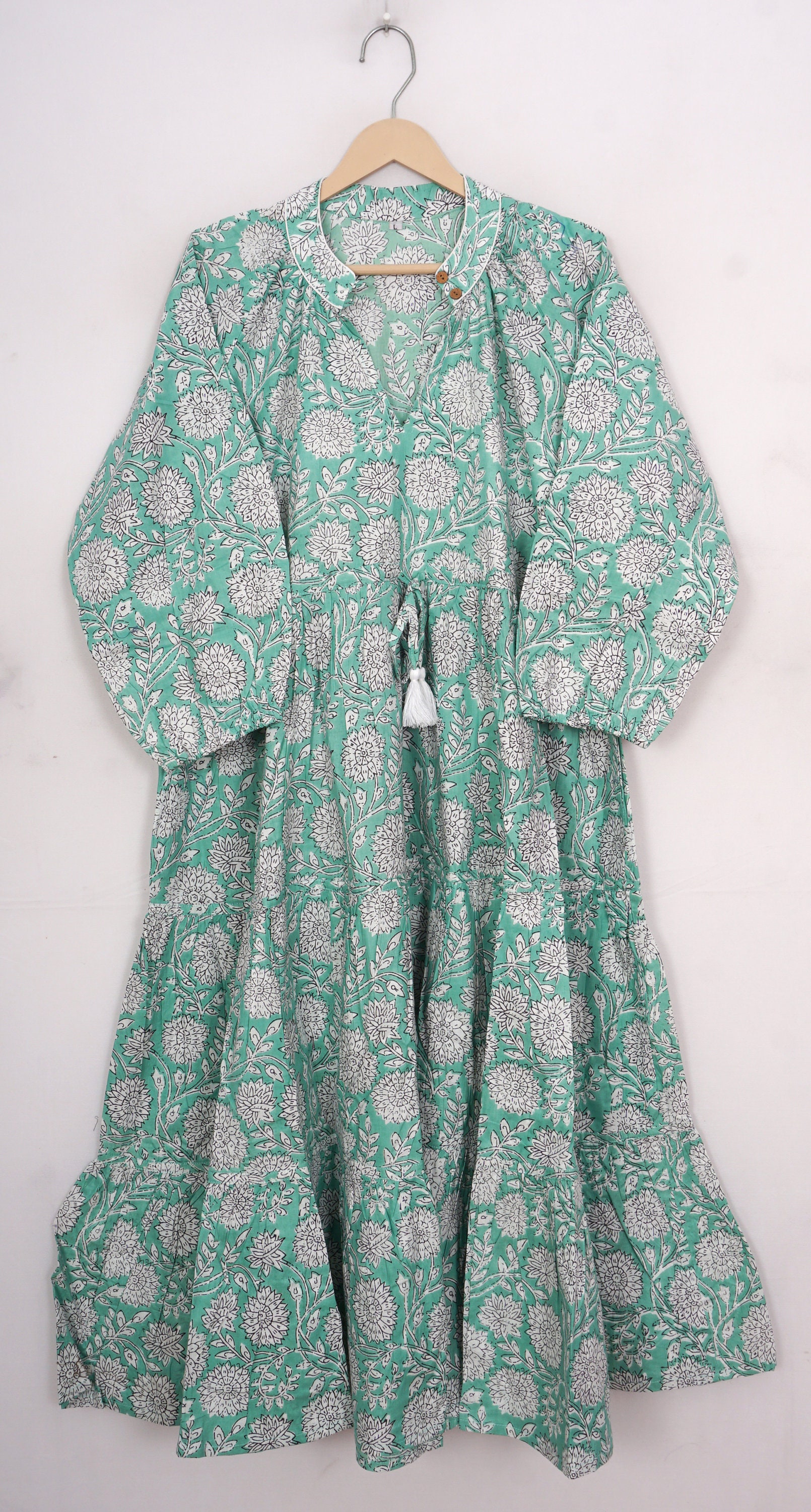 Hand Block Print Cotton Dress