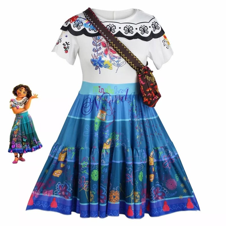Mirabel Encanto Dress Adults Plus Size Encanto Costumes - Etsy UK