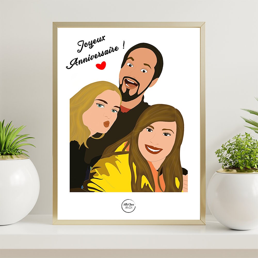 Illustration Personnalisée - Portrait