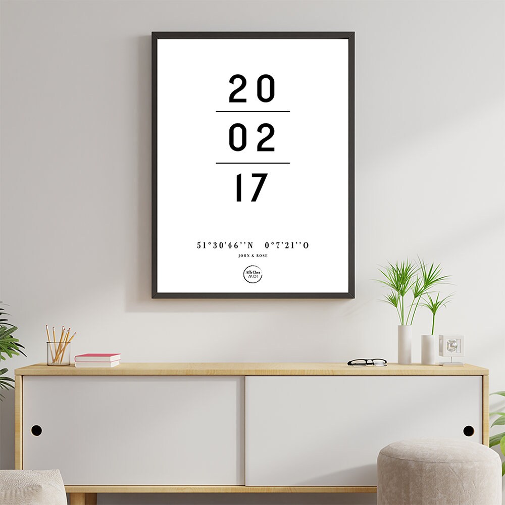 Affiche - Date & Lieux