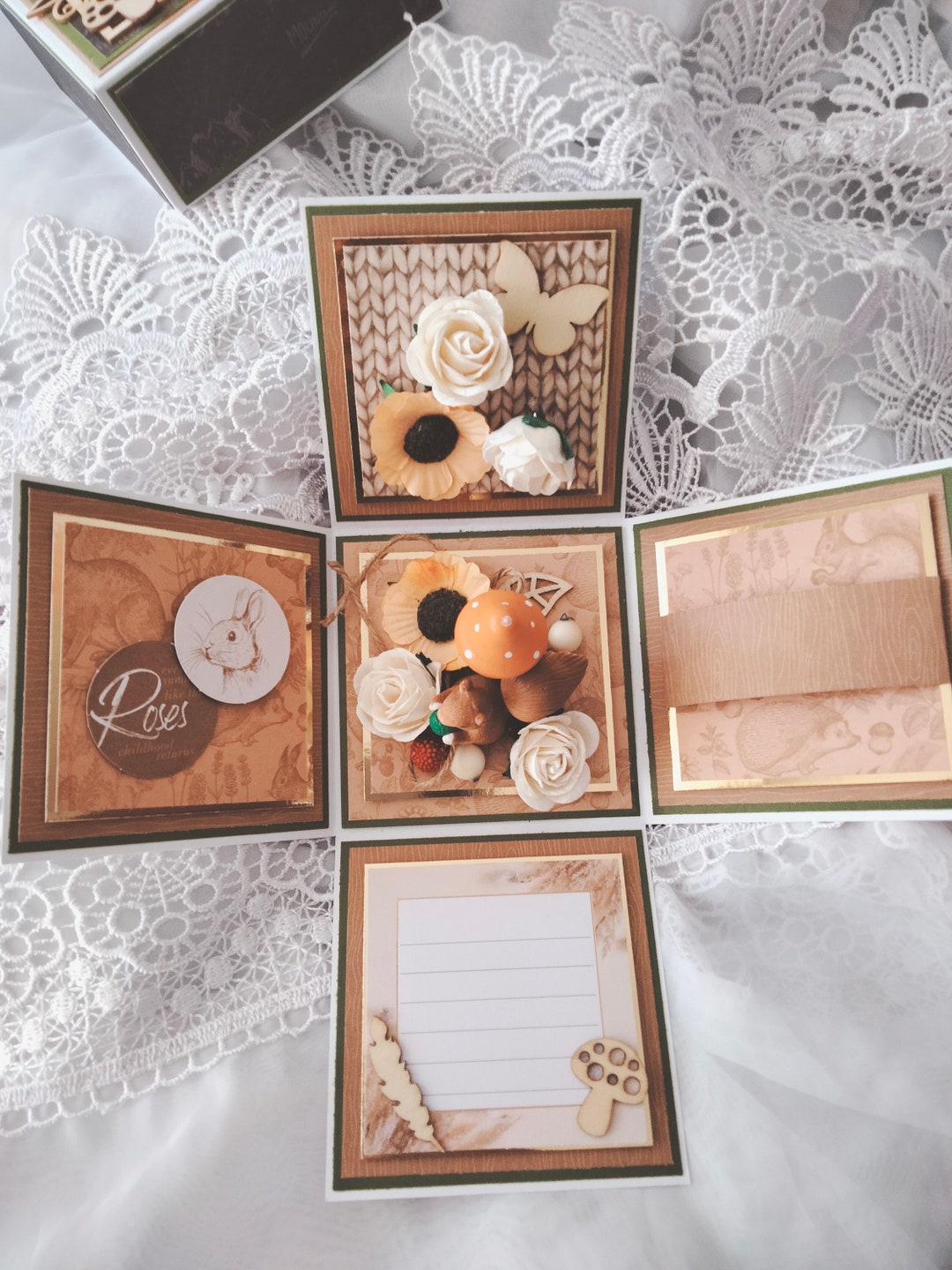 Exploding Box Card - Etsy