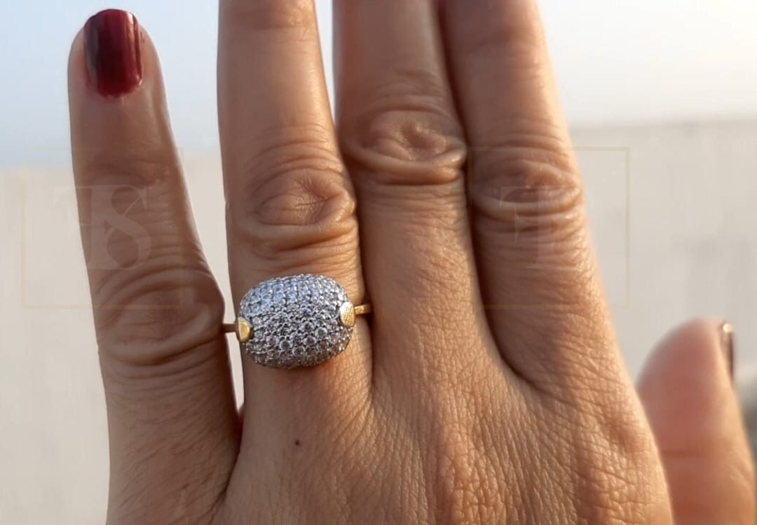 Bague de fiançailles en moissanite Edward Cullen Twilight Bella