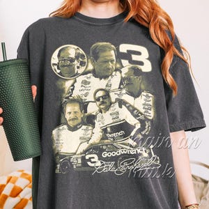 Comfort Colors Dale Earnhardt Shirt, Vintage Style Tee, Gift for Her/Him