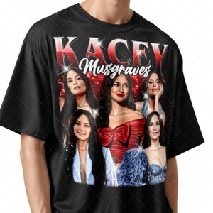 Kacey Musgraves Inspired Tee, Unisex T-Shirt with Kacey Musgraves, TV Series Fan Gift, Graphic Tee, Casual Top