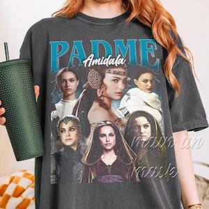 Comfort Colors Padme Amidala Shirt, Vintage Style Tee, Gift for TV Lovers