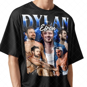 Dylan Efron Inspired Tee, Unisex T-Shirt with Dylan Efron, TV Series Fan Gift, Graphic Tee, Casual Top