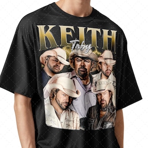 Toby Keith Inspired Tee, Unisex T-Shirt with Toby Keith, Fan Tribute Gift, Graphic Tee, Casual Top