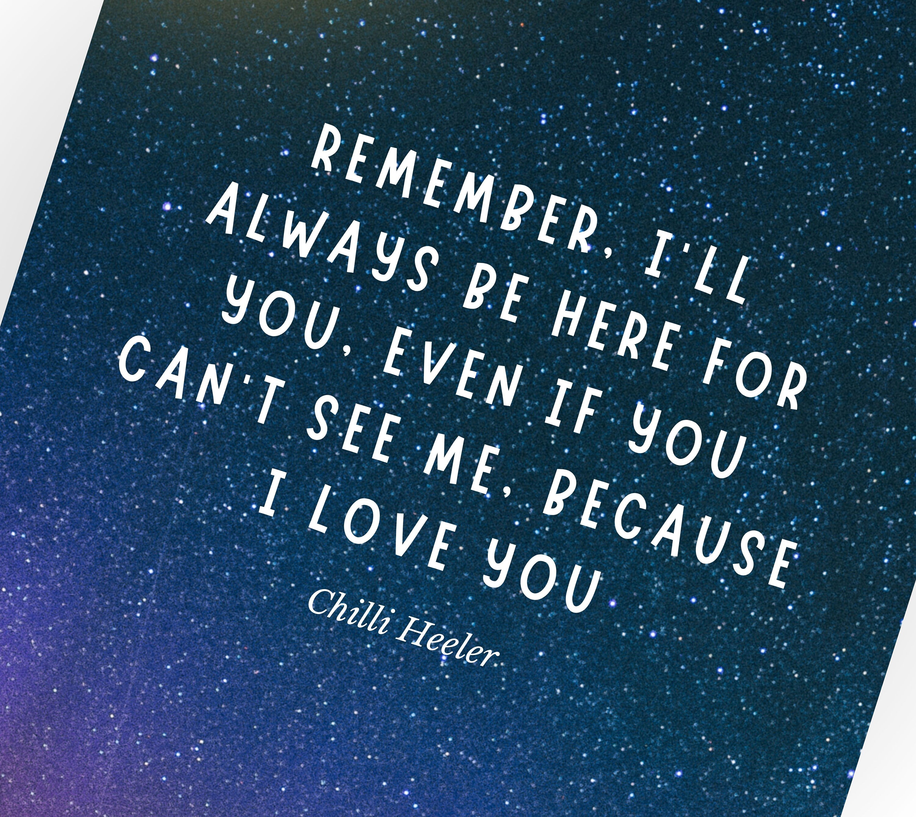 Bluey Chilli Heeler Quote Sleepytime Print Remember Etsy