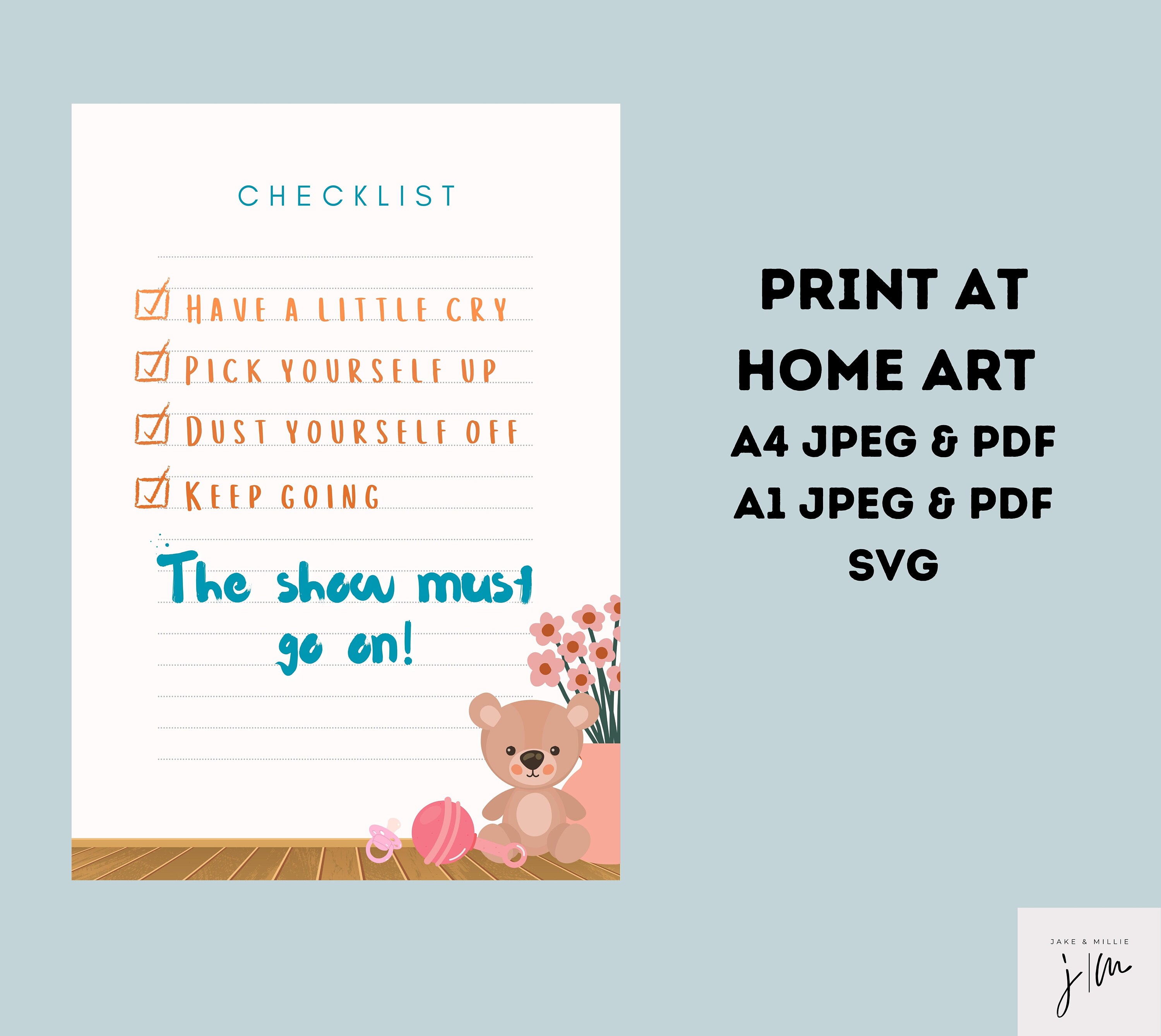 Bluey Checklist From 'the Show'. Chilli Heeler Etsy