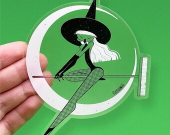 Witch // Clear Vinyl Sticker
