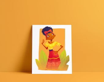 8.5x6.75 PRINT // Dolores