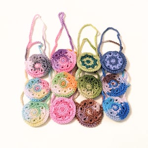 Sac à main pour poupée tendance, cadeau pour fille, cadeau pour petite-fille, accessoires, fait main, crochet, tricot, par LTDollClothes