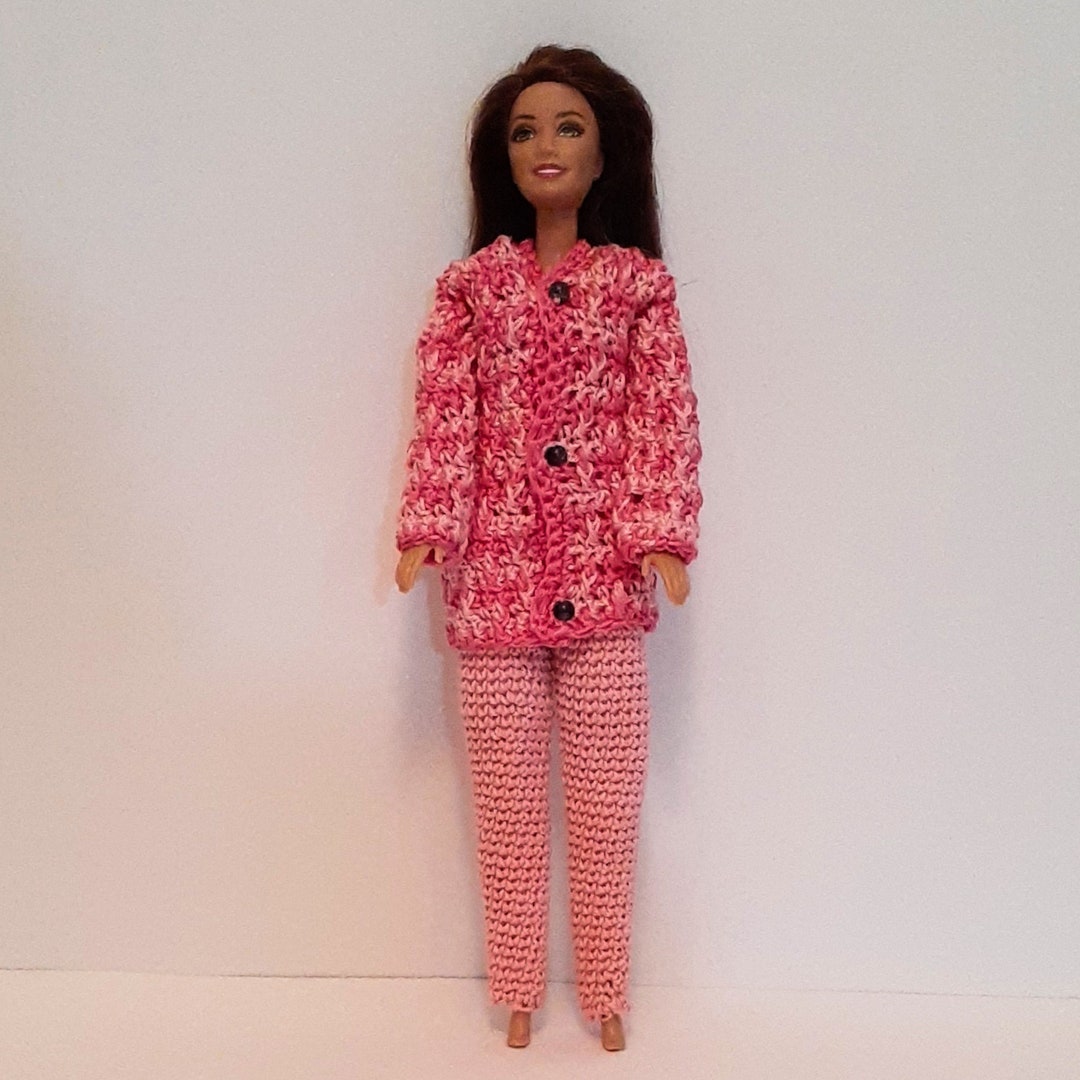 Jacket Pants Top Fashion Doll, 3 Piece Set, Gift for Girl, Gift for