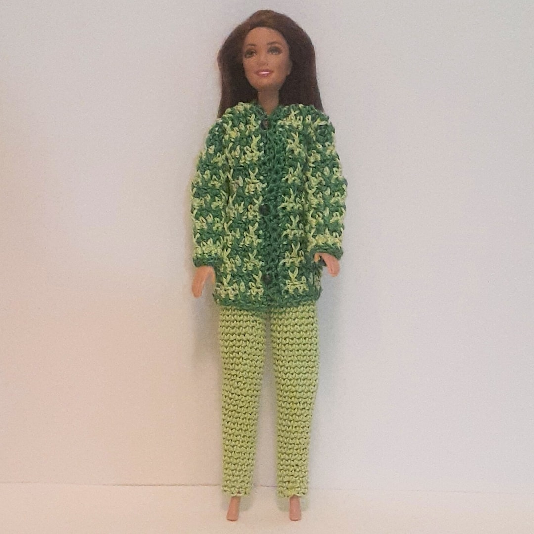 Jacket Pants Top Fashion Doll, 3 Piece Set, Gift for Girl, Gift for